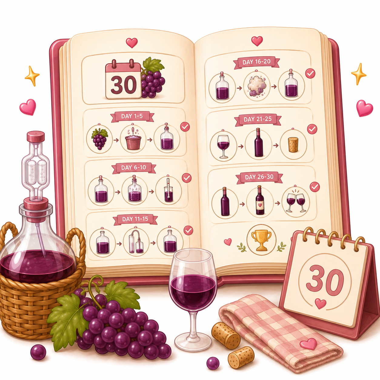 30-Day Home Winemaking Challenge