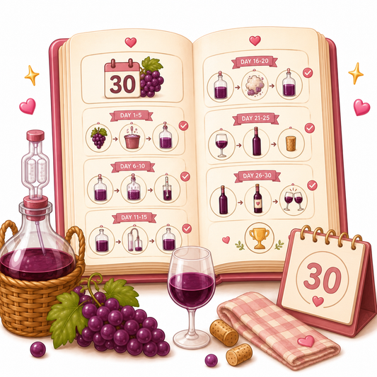 30-Day Home Winemaking Challenge