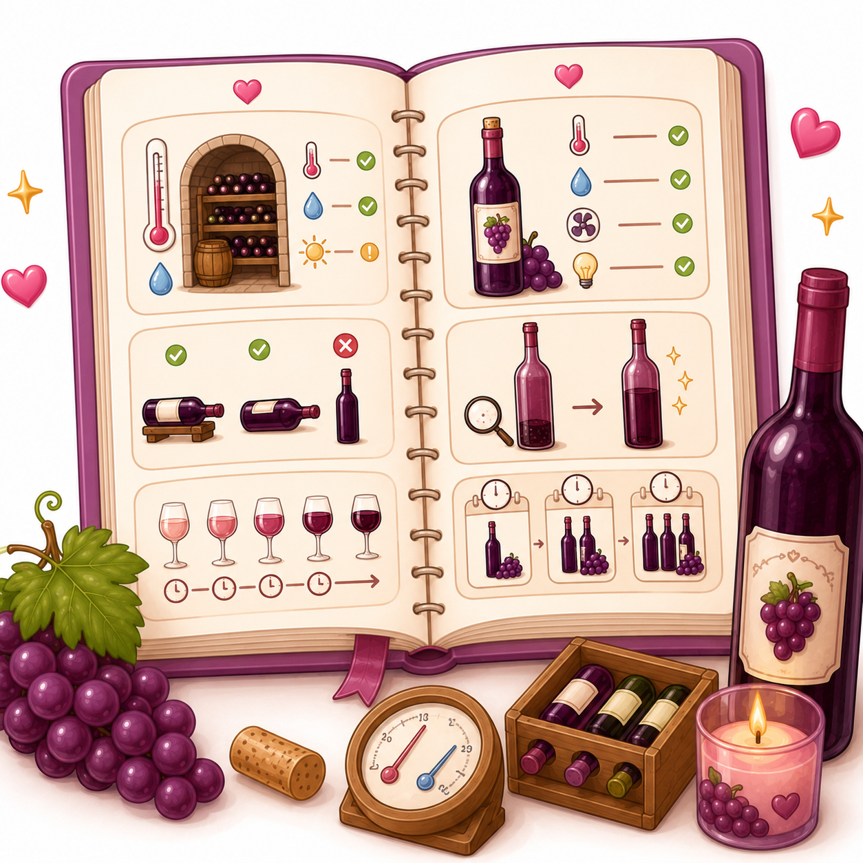 Wine Aging & Cellaring Quick Guide